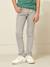 Jean coupe slim garçon Bleu moyen uni+Gris clair uni 6 - vertbaudet enfant 