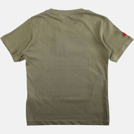 T shirt garçon manches courtes imprimé Bleu+Gris+Kaki+Kaki foncé+Rouge 12 - vertbaudet enfant 