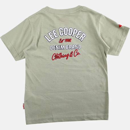 T shirt garçon manches courtes Beige+Gris+Marine+Noir+Vert 25 - vertbaudet enfant 
