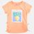 T shirt fille manches courtes Blanc+Marine+Orange+Rose 11 - vertbaudet enfant 