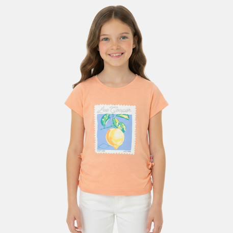 Fille-T shirt fille manches courtes