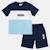 Ensemble garçon composé d un t shirt manches courtes et d un short Beige+Kaki+Marine+Noir 16 - vertbaudet enfant 