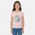 T shirt fille manches courtes Blanc+Marine+Orange+Rose 14 - vertbaudet enfant 