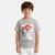 T shirt garçon manches courtes imprimé Bleu+Gris+Kaki+Kaki foncé+Rouge 5 - vertbaudet enfant 