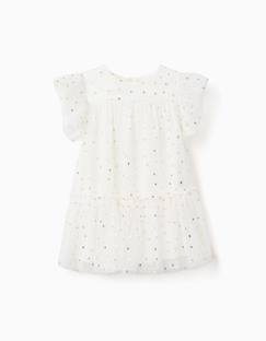 Bébé-Robe, jupe-Robe sans manches en tulle à volants et étoiles
