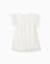 Robe sans manches en tulle à volants et étoiles Blanc 1 - vertbaudet enfant 