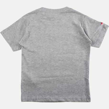 T shirt garçon manches courtes imprimé Beige+Bleu+Gris+Marine+Noir 12 - vertbaudet enfant 