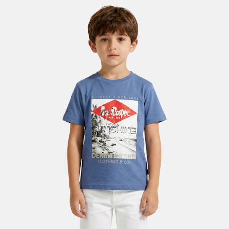 Garçon-T shirt garçon manches courtes imprimé