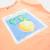 T shirt fille manches courtes Blanc+Marine+Orange+Rose 13 - vertbaudet enfant 
