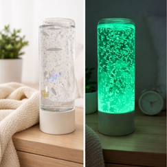 Jouet-Premier âge-Bouteille sensorielle phosphorescente