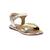Sandales enfant mo pabla Marine+Or clair 6 - vertbaudet enfant 