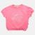 T shirt fille manches courtes Beige+Fushia+Gris+Rose 7 - vertbaudet enfant 