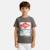 T shirt garçon manches courtes imprimé Bleu+Gris+Kaki+Kaki foncé+Rouge 14 - vertbaudet enfant 