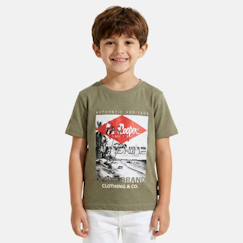 Garçon-T-shirt, polo, sous-pull-T-shirt-T shirt garçon manches courtes imprimé