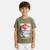 T shirt garçon manches courtes imprimé Bleu+Gris+Kaki+Kaki foncé+Rouge 10 - vertbaudet enfant 