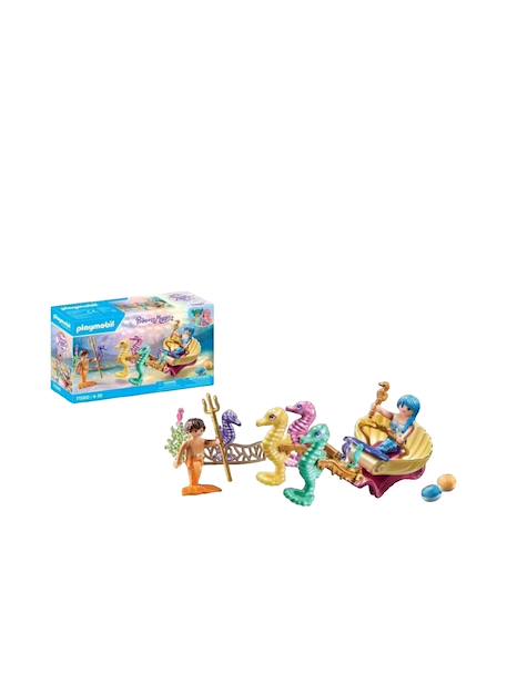 Calèche avec sirènes et hippocampes 71500 Multicolore 3 - vertbaudet enfant 