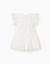 Robe sans manches en tulle à volants et étoiles Blanc 2 - vertbaudet enfant 