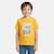 T shirt garçon manches courtes imprimé Jaune+Kaki+Marine+Noir+Orange 1 - vertbaudet enfant 