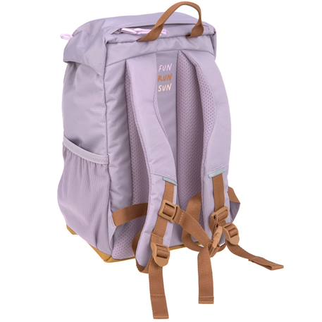 Mini sac à dos outdoor little gang mauve Mauve 2 - vertbaudet enfant 