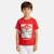 T shirt garçon manches courtes imprimé Bleu+Gris+Kaki+Kaki foncé+Rouge 18 - vertbaudet enfant 