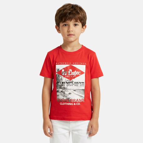 Garçon-T shirt garçon manches courtes imprimé