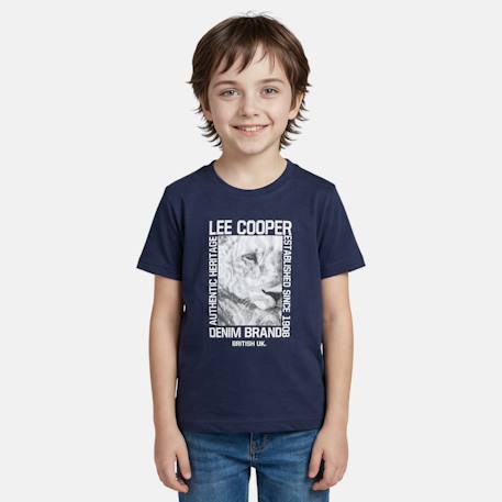 Garçon-T shirt garçon manches courtes imprimé