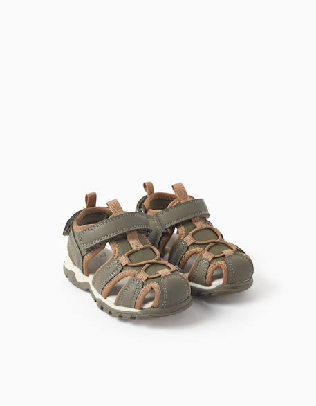 Sandales fermées ultra-légères Bleu 2 - vertbaudet enfant 