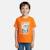 T shirt garçon manches courtes imprimé Jaune+Kaki+Marine+Noir+Orange 18 - vertbaudet enfant 