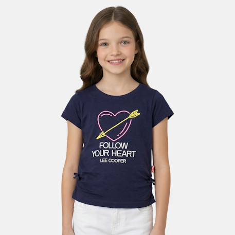 Fille-T shirt fille manches courtes