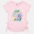 T shirt fille manches courtes Blanc+Marine+Orange+Rose 15 - vertbaudet enfant 