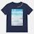T shirt garçon manches courtes imprimé Beige+Bleu+Gris+Marine+Noir 15 - vertbaudet enfant 
