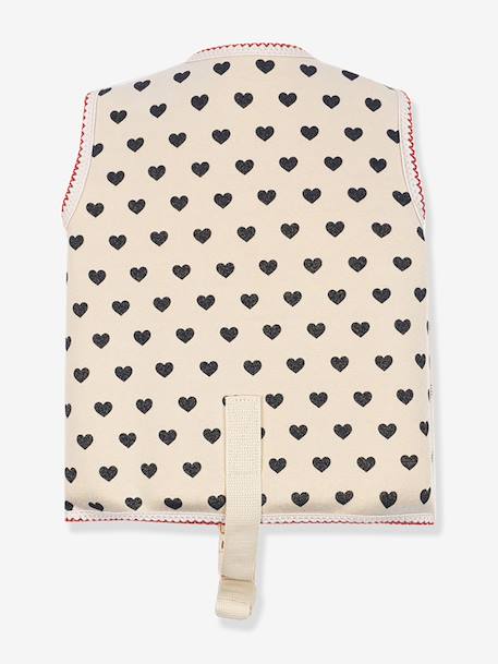 Gilet de flottaison enfant cœurs beige imprimé 2 - vertbaudet enfant 