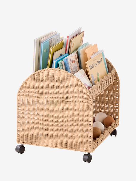 Petit rangement livre corde feston beige 2 - vertbaudet enfant 