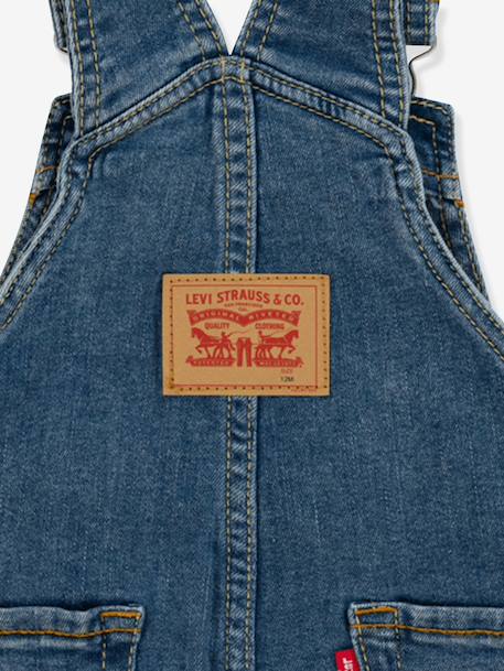 Salopette bébé denim denim bleached 4 - vertbaudet enfant 