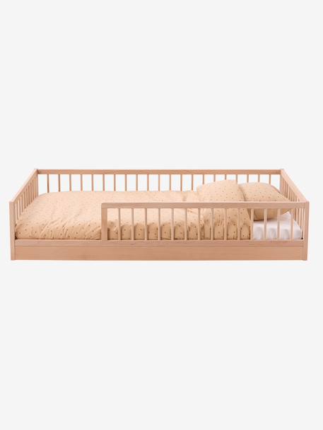 Lit au sol enfant LEO 90x190cm bois 4 - vertbaudet enfant 