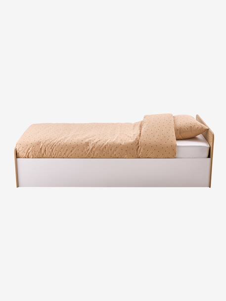 Lit enfant coffre rangement bois 90x190cm blanc 6 - vertbaudet enfant 