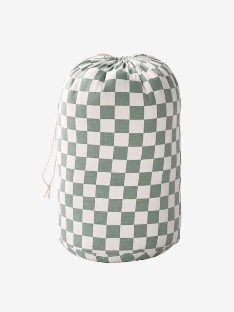 Sac de couchage enfant dinosaure carreaux vert 4 - vertbaudet enfant 