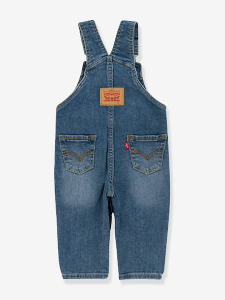 Salopette bébé denim denim bleached 2 - vertbaudet enfant 