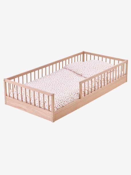 Lit au sol enfant LEO 90x190cm bois 3 - vertbaudet enfant 
