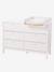 Commode enfant 6 tiroirs feston bois blanc 3 - vertbaudet enfant 