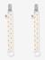 Lot 2 attaches tétines beige+rose 1 - vertbaudet enfant 