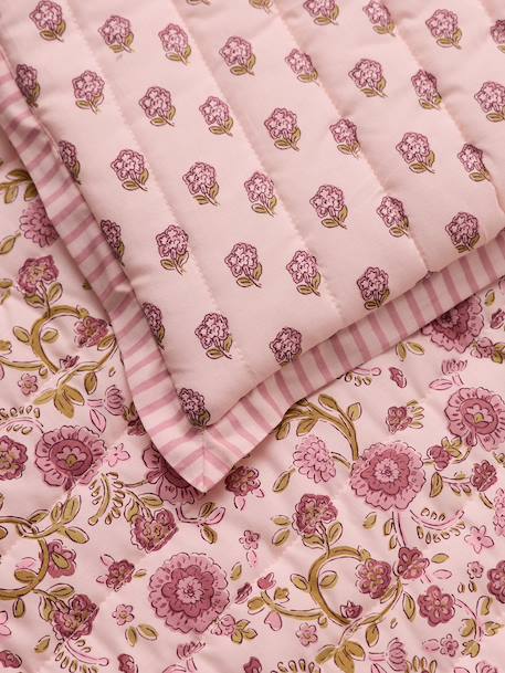 Tapis de sol enfant en coton rose imprimé 5 - vertbaudet enfant 