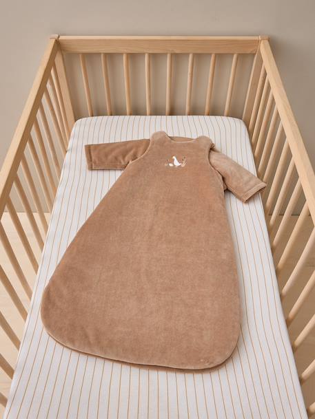 Gigoteuse hiver manches amovibles caramel 7 - vertbaudet enfant 