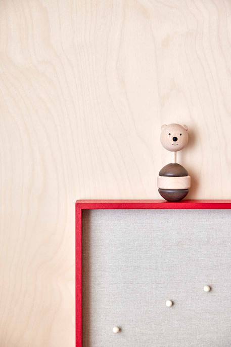 Hochet en bois Marron 3 - vertbaudet enfant 
