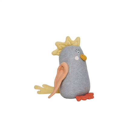 Peluche en coton Beige+Gris 5 - vertbaudet enfant 