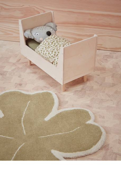 Lit de poupée en coton organique Blanc 2 - vertbaudet enfant 