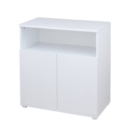Commode à langer bébé 2 portes - first Blanc 4 - vertbaudet enfant 