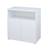 Commode à langer bébé 2 portes - first Blanc 4 - vertbaudet enfant 