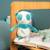 Peluche - pantin bamboo - panda - 24 cm Bleu 3 - vertbaudet enfant 