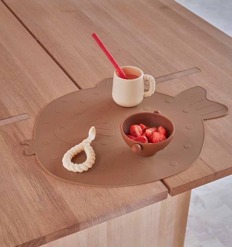 Set de table Bleu+Brun 3 - vertbaudet enfant 